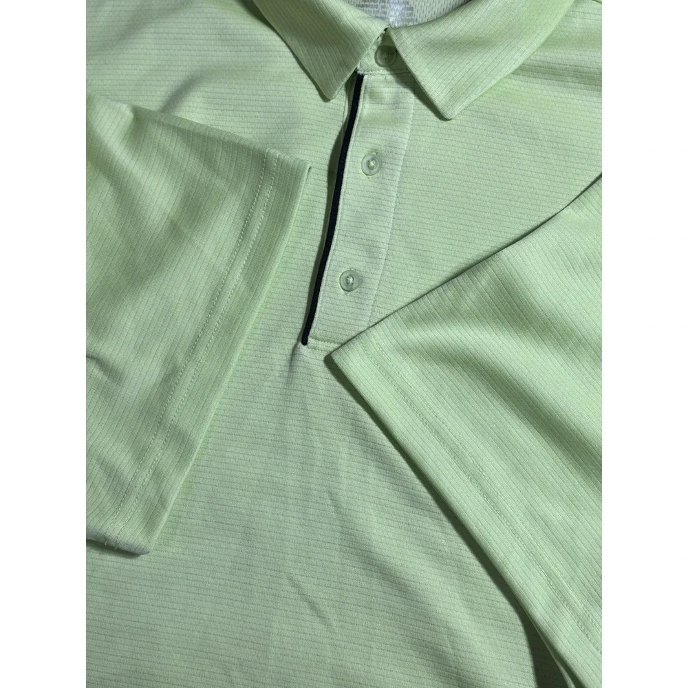Reebok Neon Yellow Polo Shirt Size Mens 3XL - Picture 4 of 6